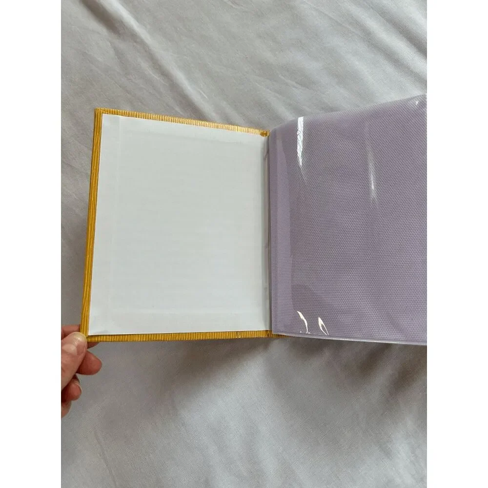 Photo Album Set of Two, Brown & Yellow 4x6 Pictures 100 Pictures Albums - Picture 7 of 7